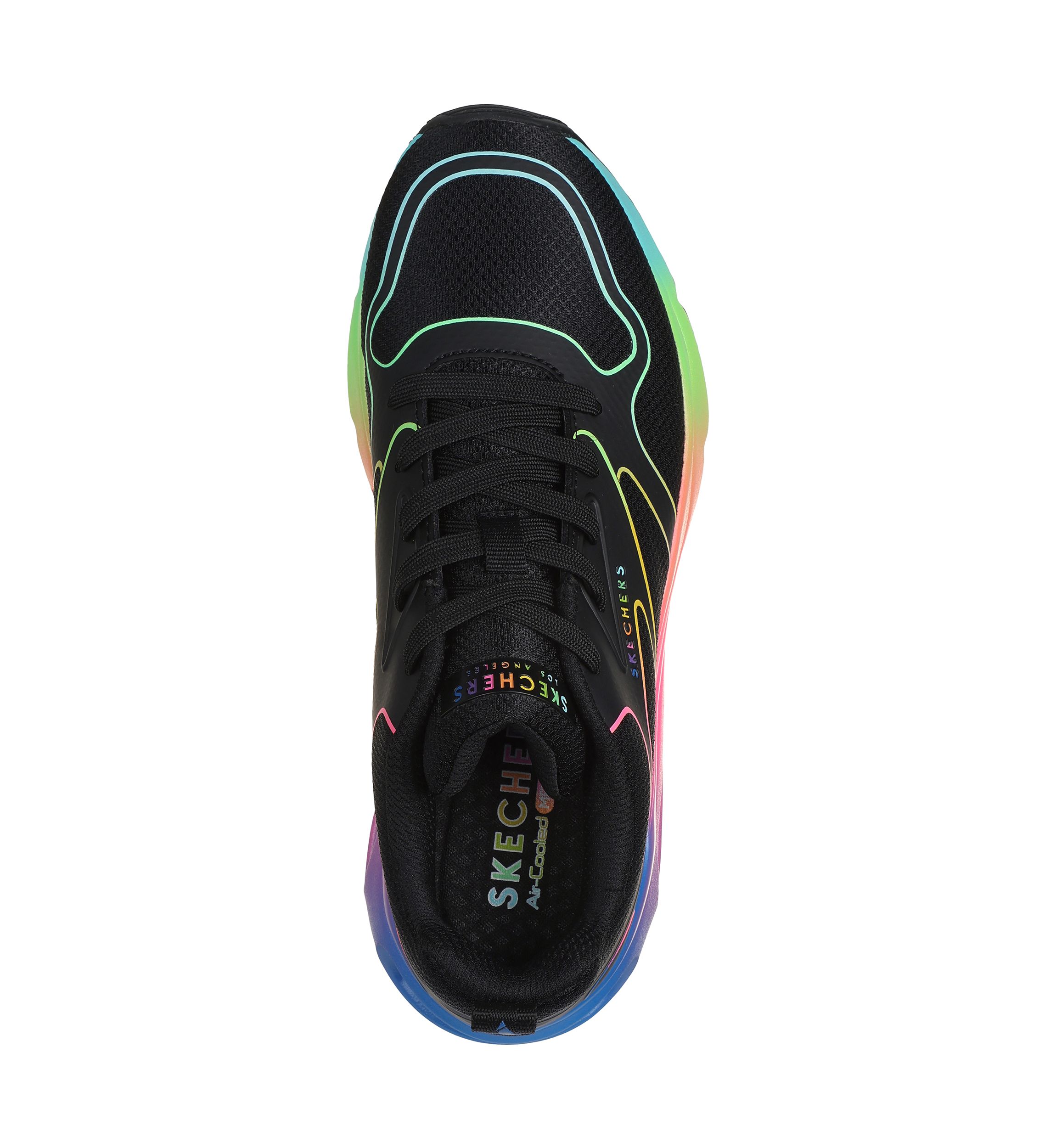 Womens Tres-Air Uno Sneakers - Rainbow Roads