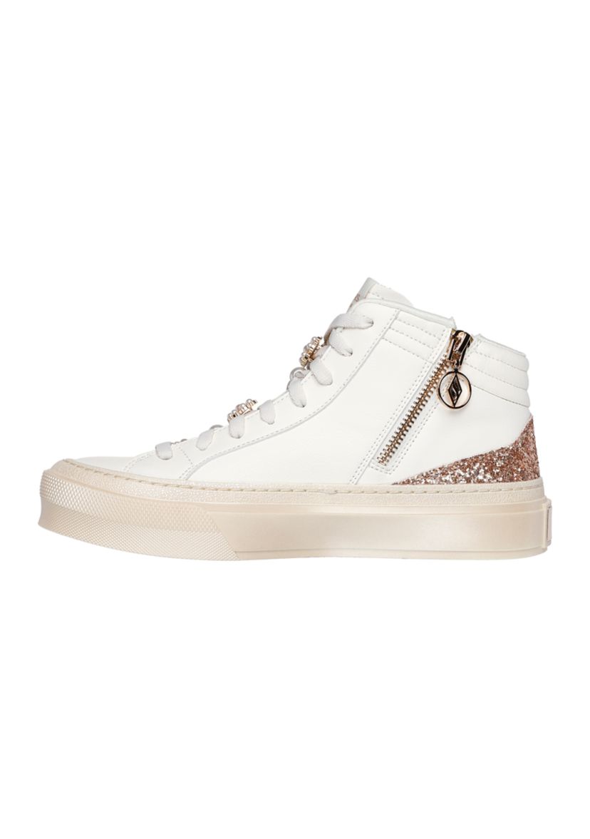 Selene High Top Sneakers - Fine Pearls