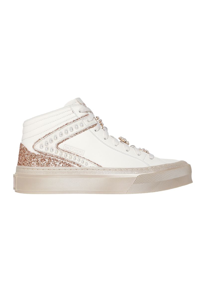 Selene High Top Sneakers - Fine Pearls