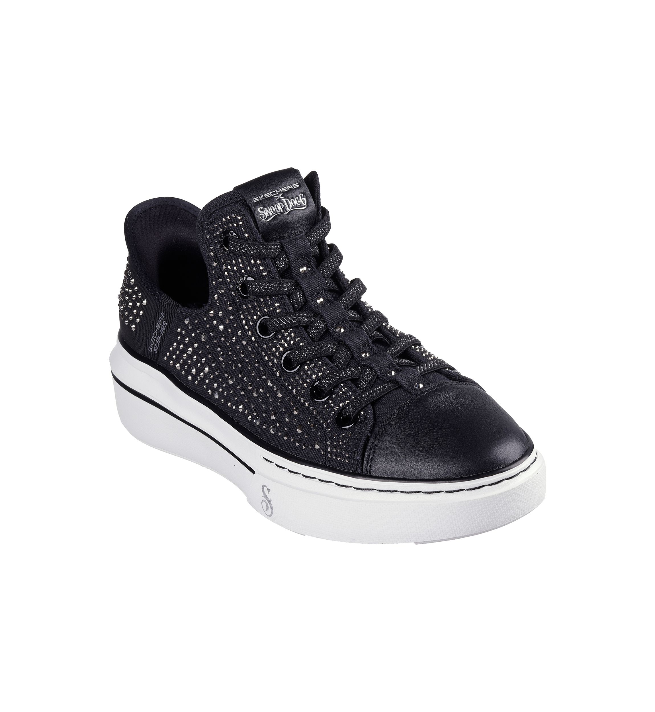 Womens Slip-ins®: Snoop One Sneakers - Rhine-Stoned