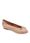 Total Motion Round Toe Ballet Flats