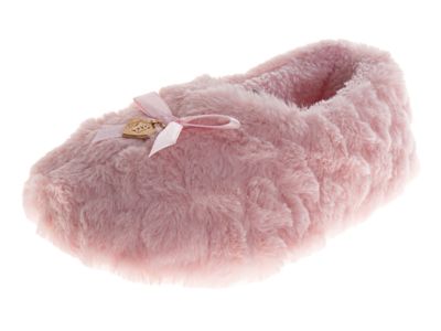 Badgley Mischka Women's Soft Slippers, Pink, 9M