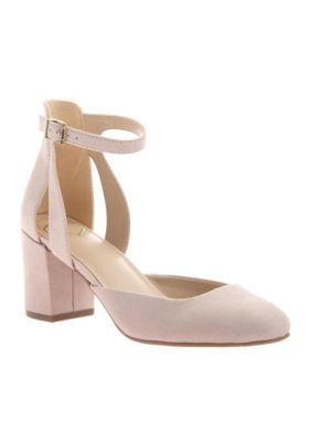 belk white heels