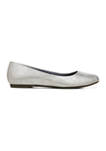 Giorgie Flats - Silver Synthetic