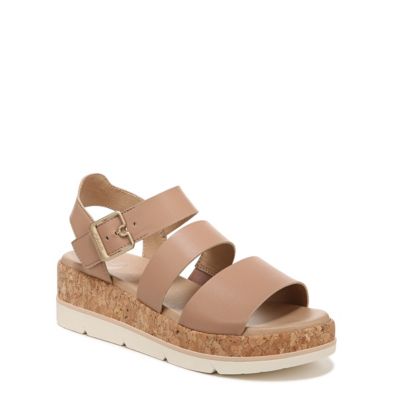 Sandalias Con Cuña Dr. Scholl's Once Twice Para Mujer - Plataforma 2 Pulgadas, Ajuste Con Hebilla