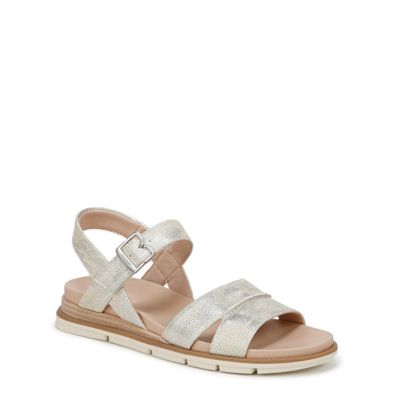Dr. Scholl's Women's Timeless Fun Sandal, White, 10M