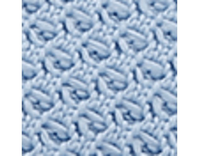 Blue Faux Leather