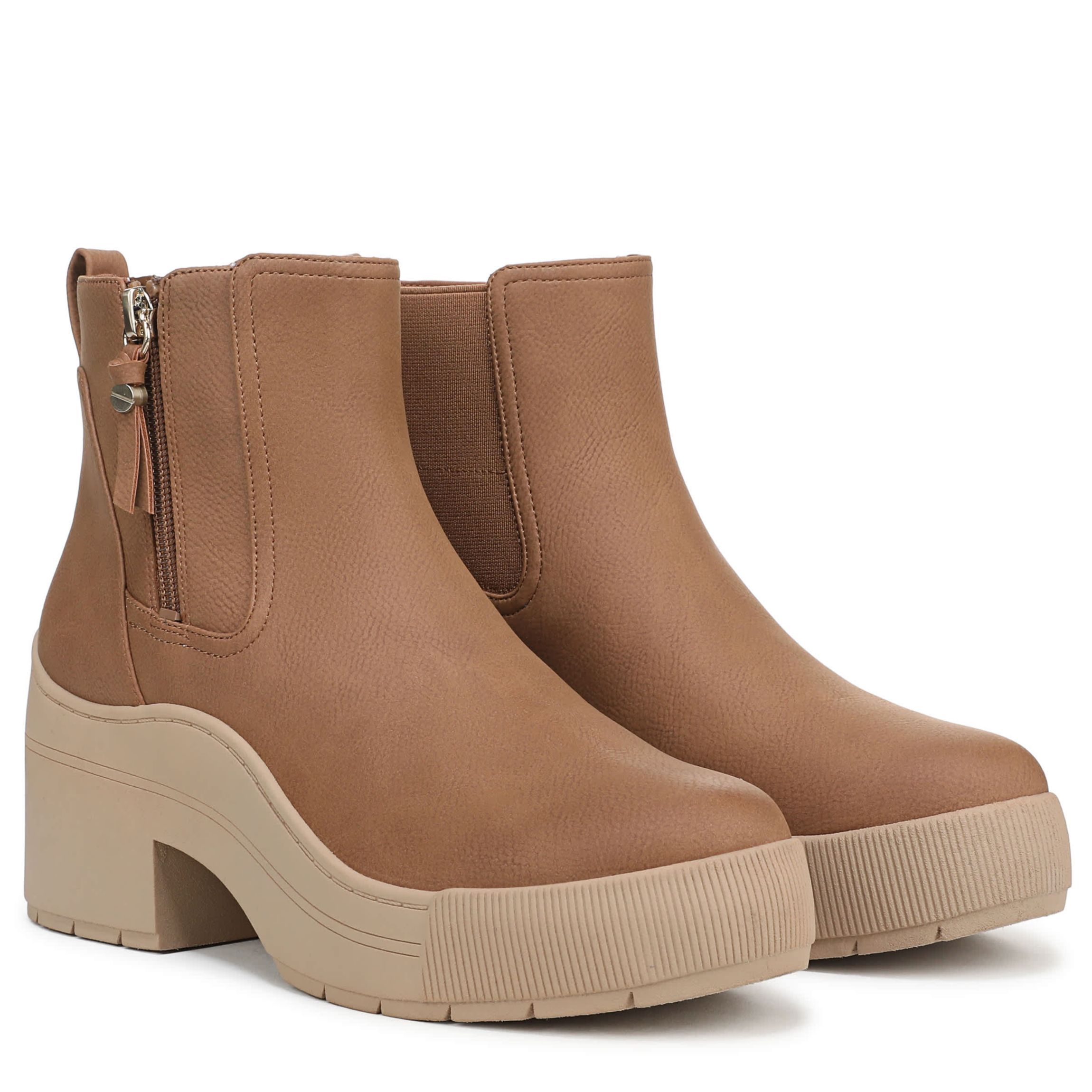 Time Off Up Zip Platform Boot