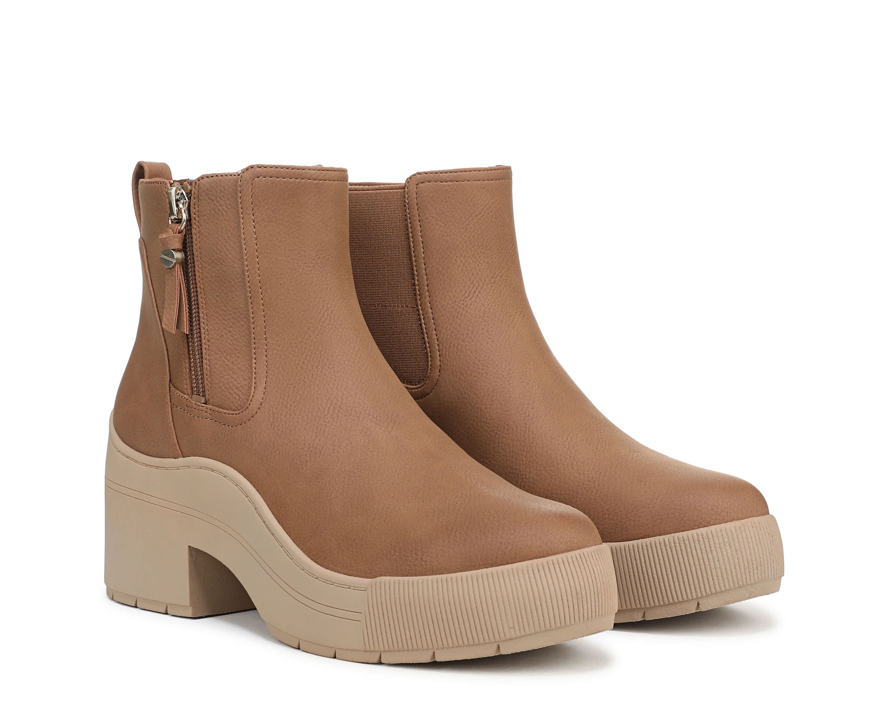 Time Off Up Zip Platform Boot