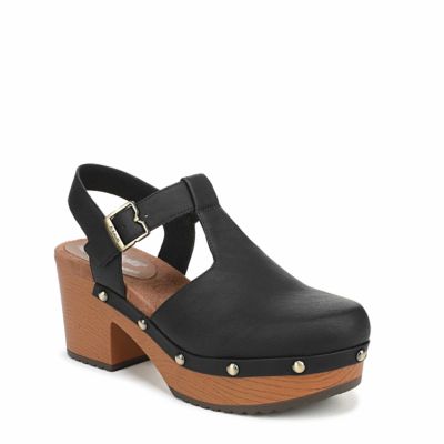 Dr. Scholl's Women's Classic Day Platform Maryjane, Black, 10M