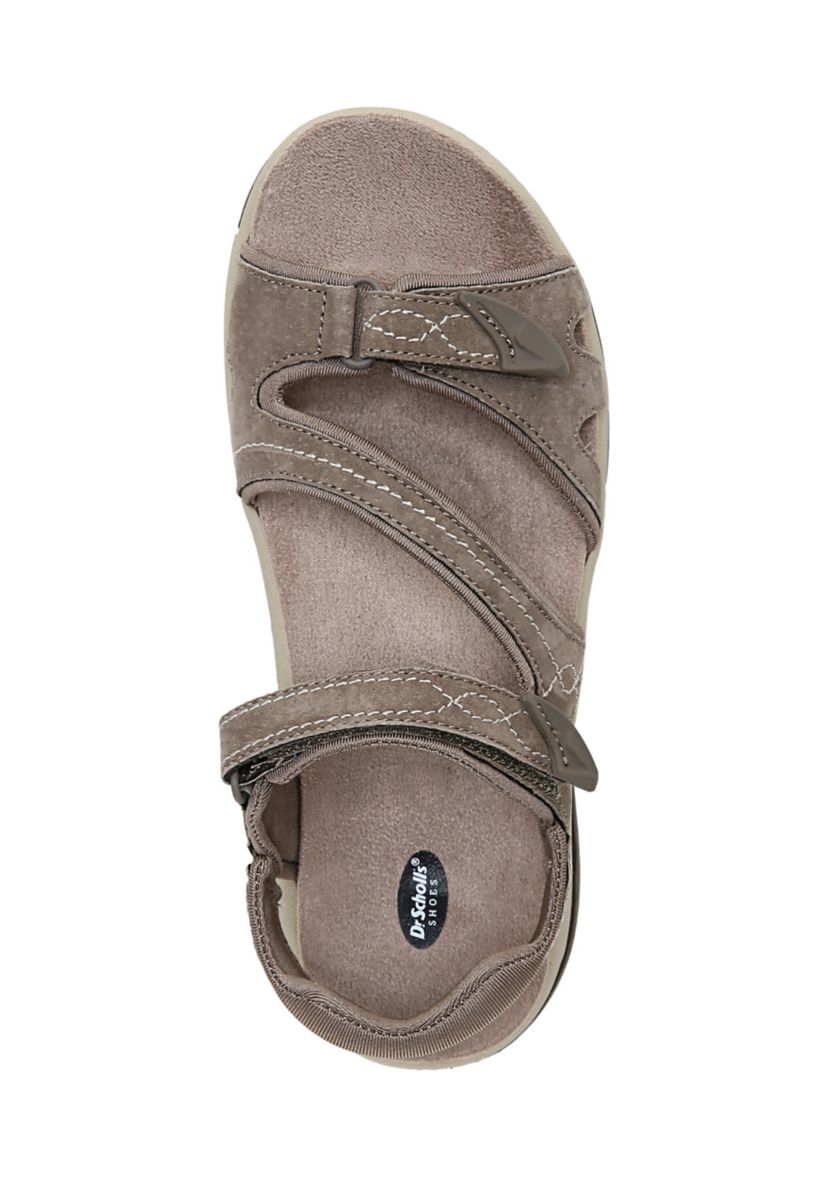 Adelle Ankle Strap Sandals - Taupe