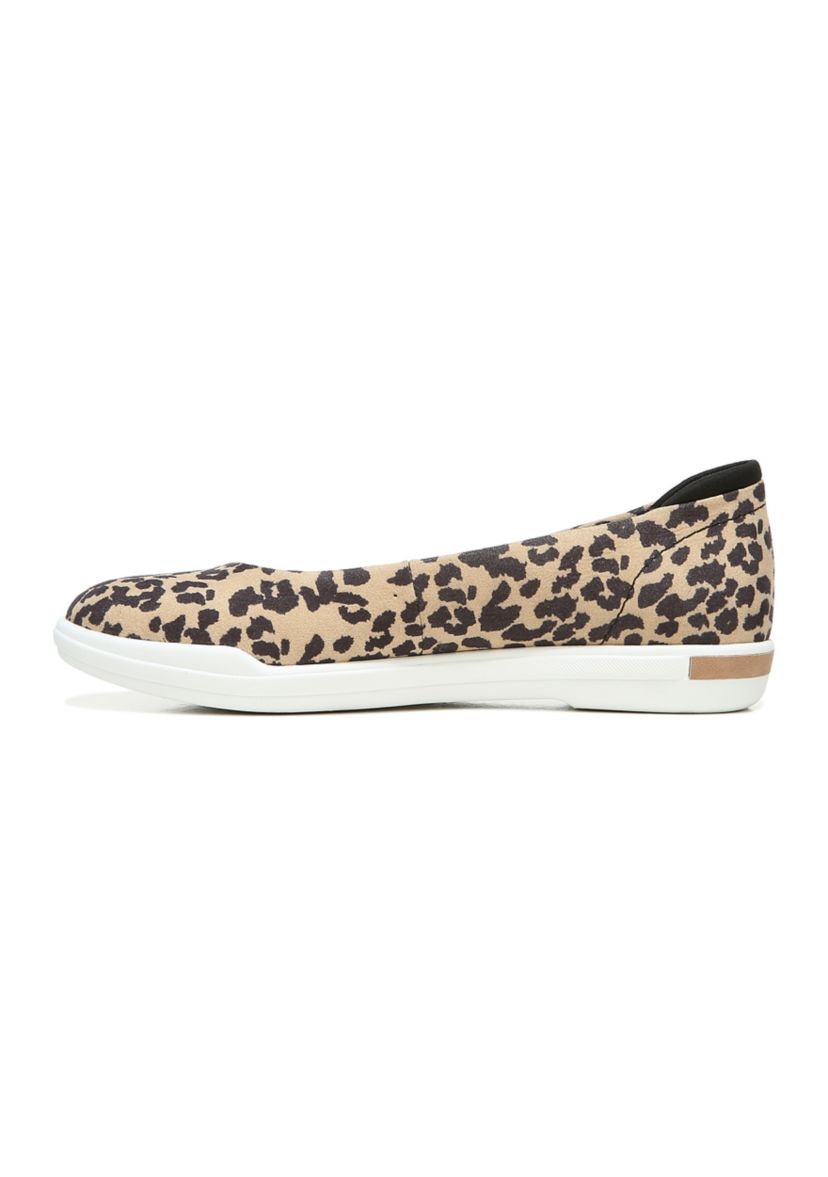 Rise Shine Flats - Soft Gray Leopard