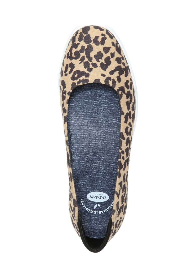 Rise Shine Flats - Soft Gray Leopard