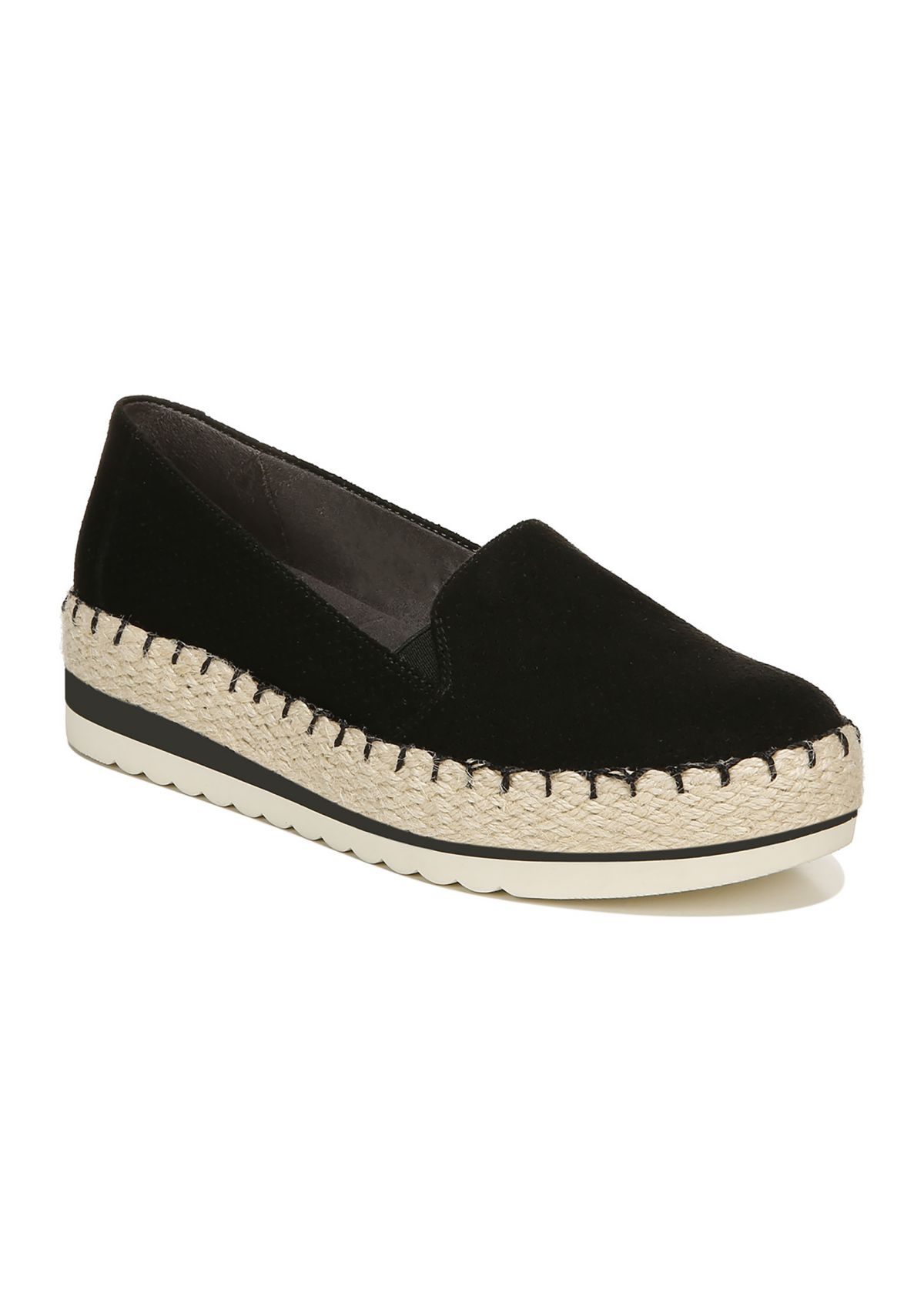 Discovery Espadrille Black Fabric
