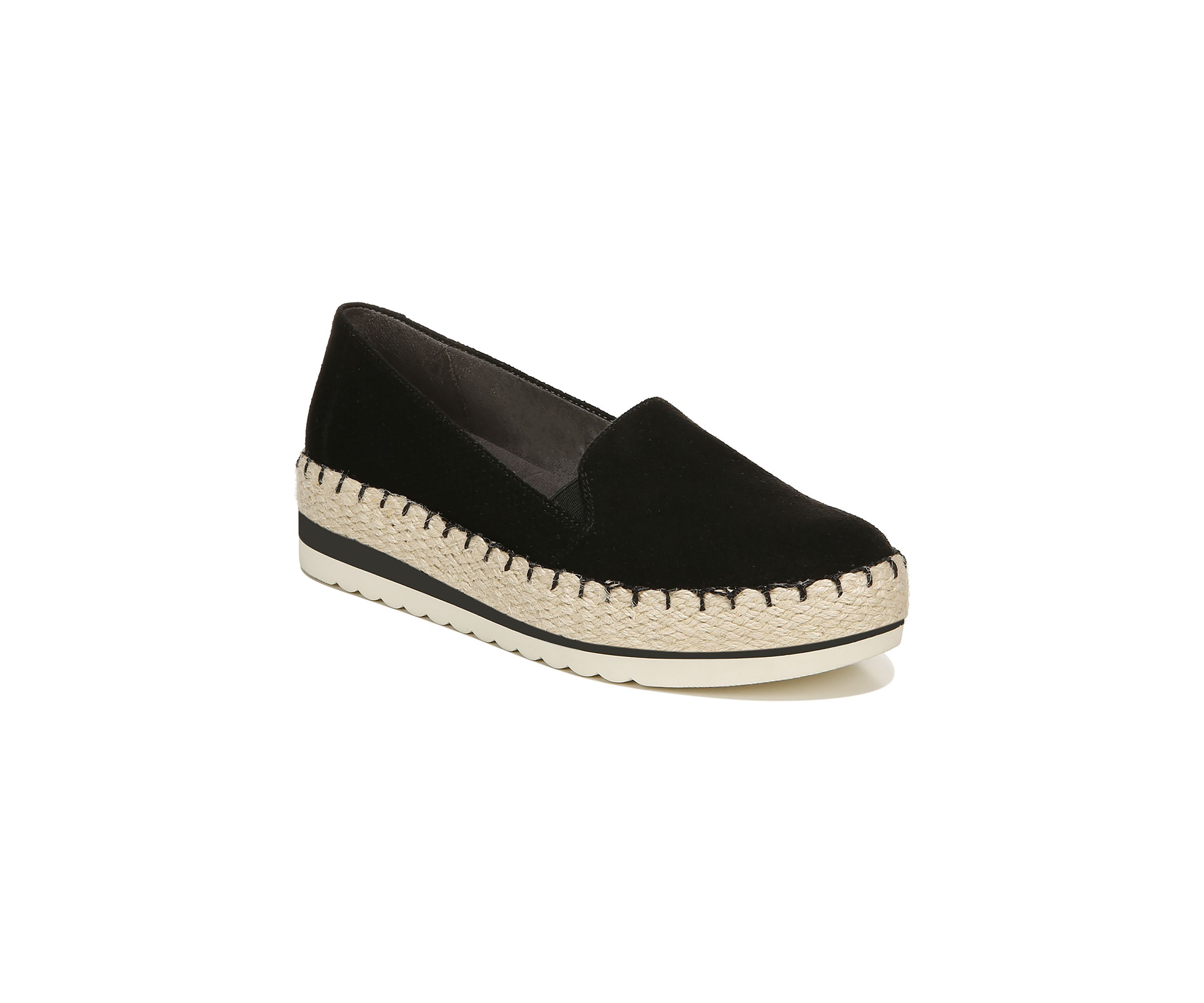 Discovery Espadrille Black Fabric