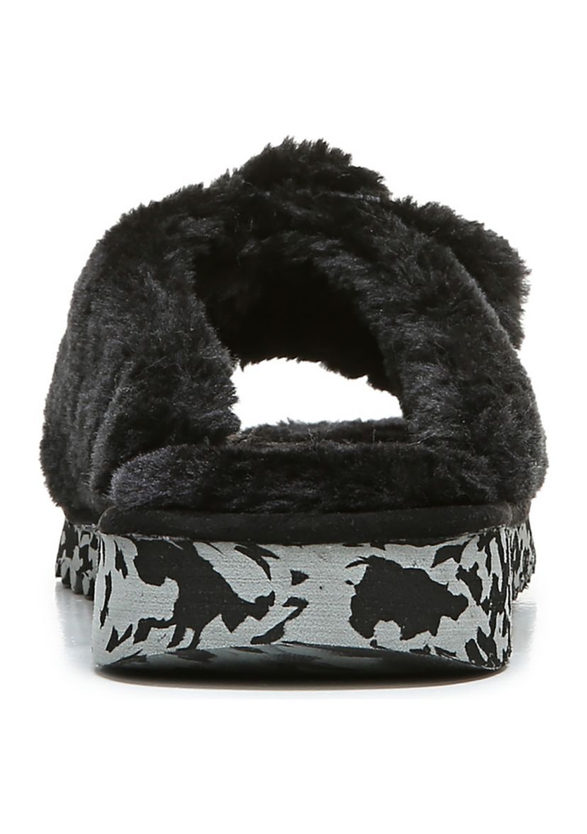 Staycay Og Slippers - Tofu Faux Fur