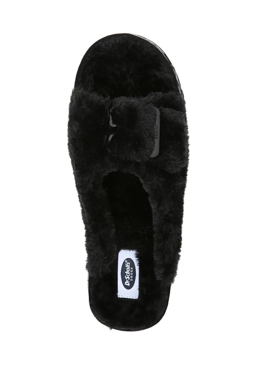 Staycay Og Slippers - Tofu Faux Fur