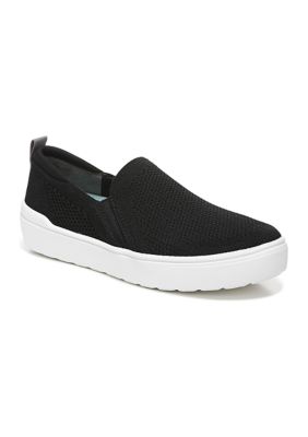 Delight Knit Slip On Sneakers - Soft Gray