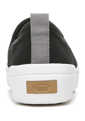 Delight Knit Slip On Sneakers - Soft Gray