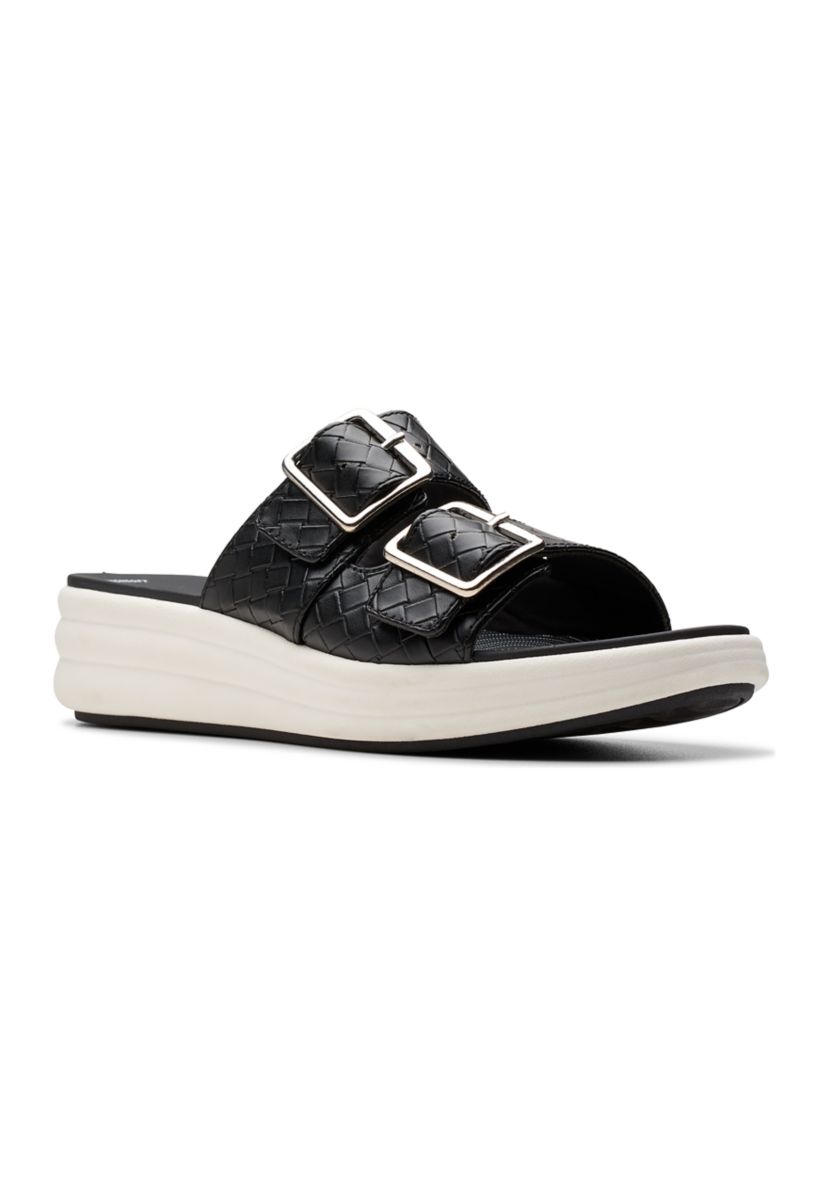 Drift Bckle  Wedge Sandals