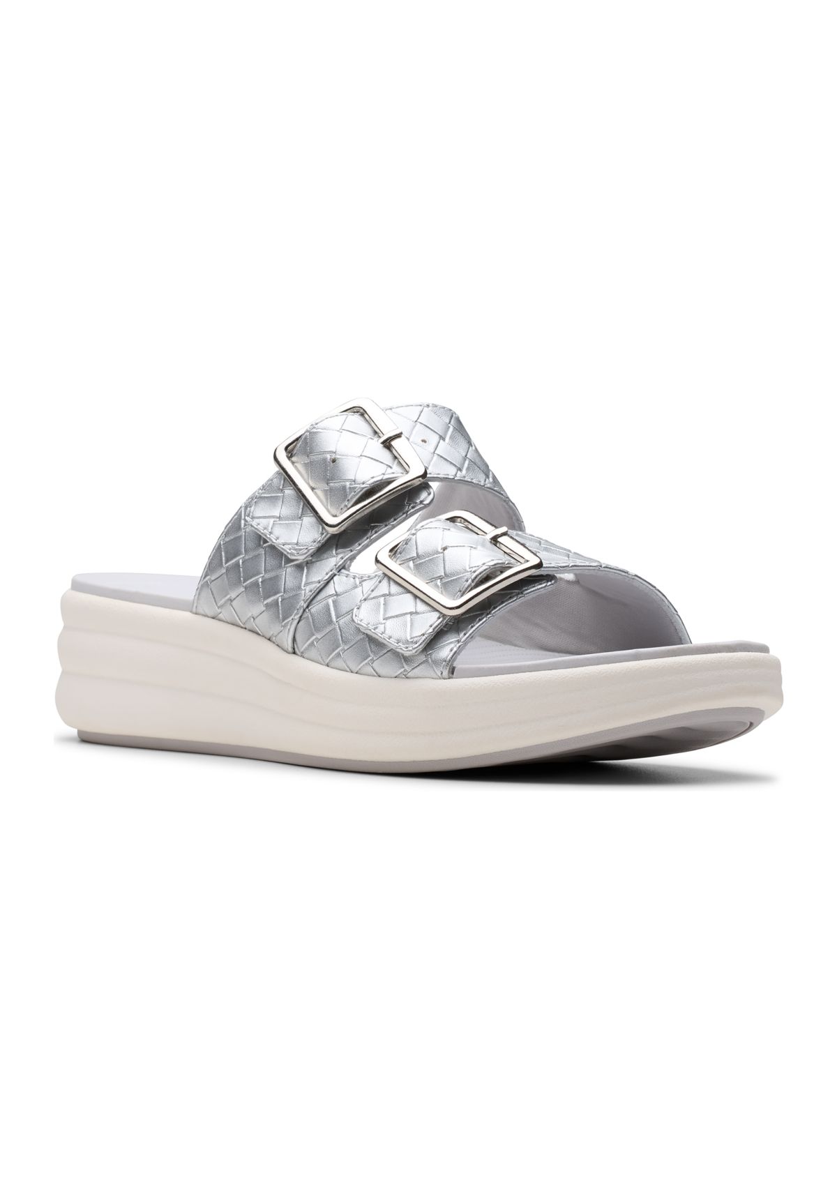 Drift Bckle  Wedge Sandals