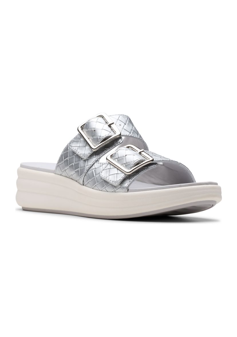 Drift Bckle  Wedge Sandals