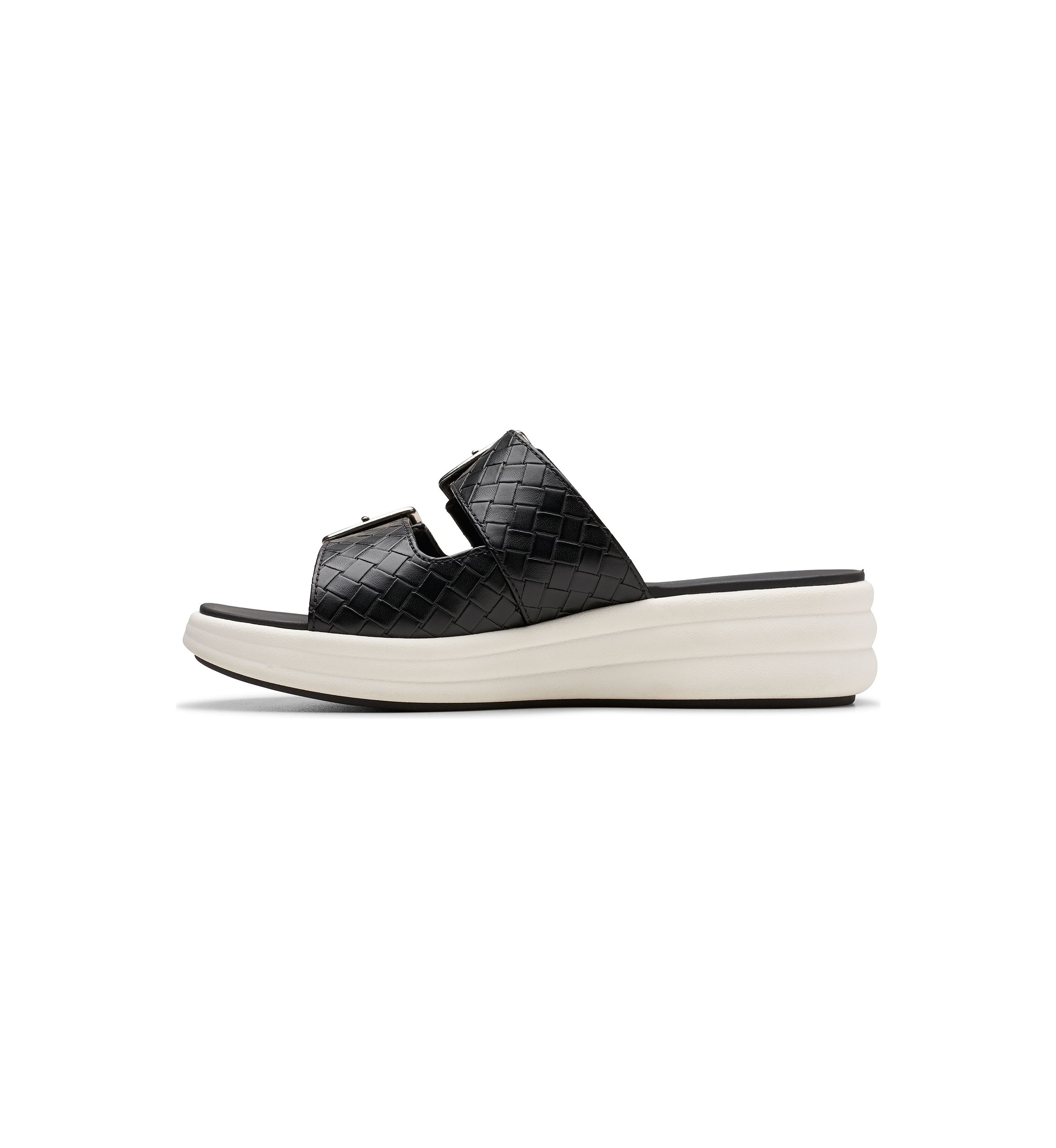 Drift Bckle  Wedge Sandals