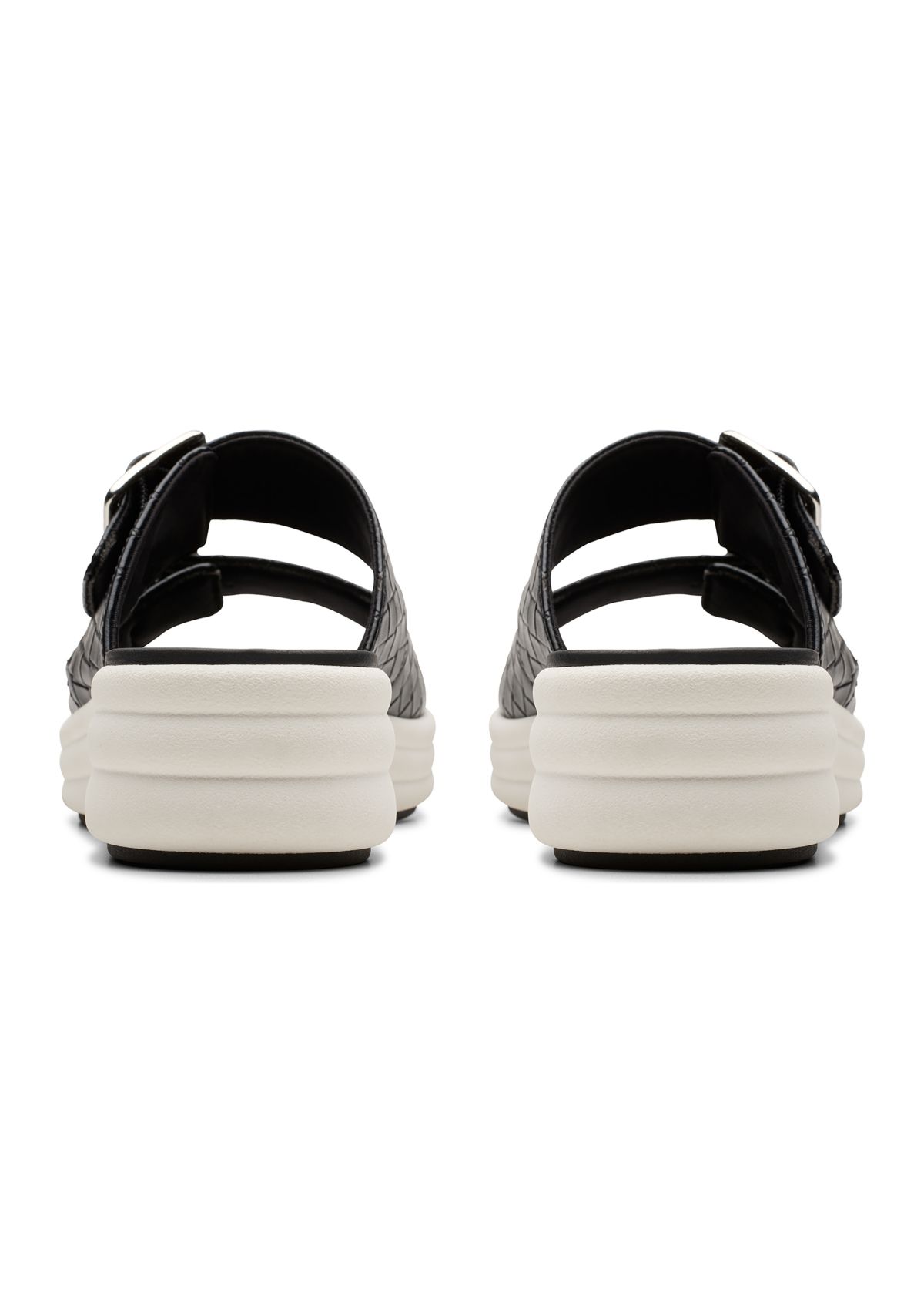 Drift Bckle  Wedge Sandals