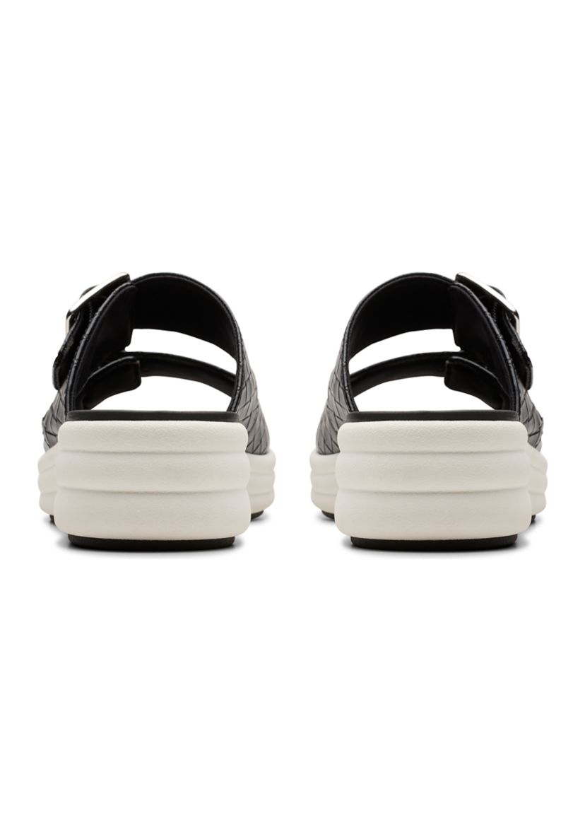 Drift Bckle  Wedge Sandals