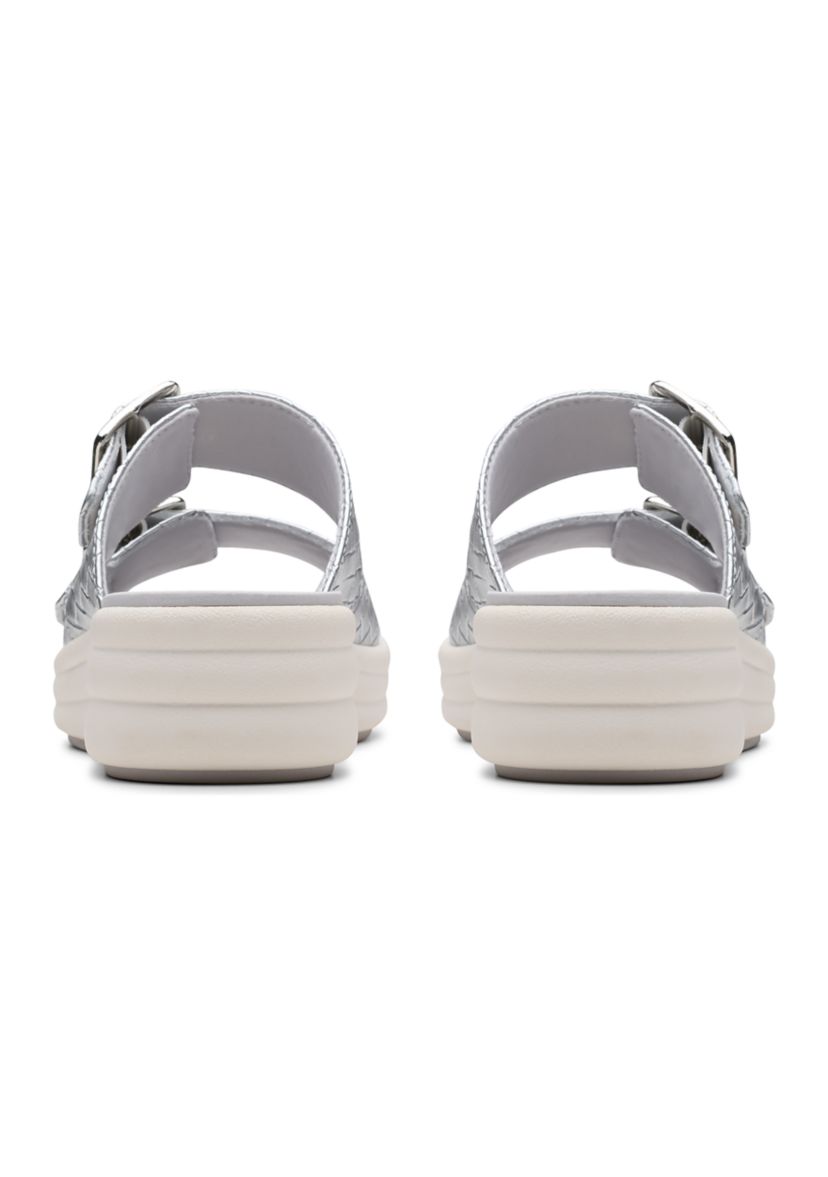 Drift Bckle  Wedge Sandals