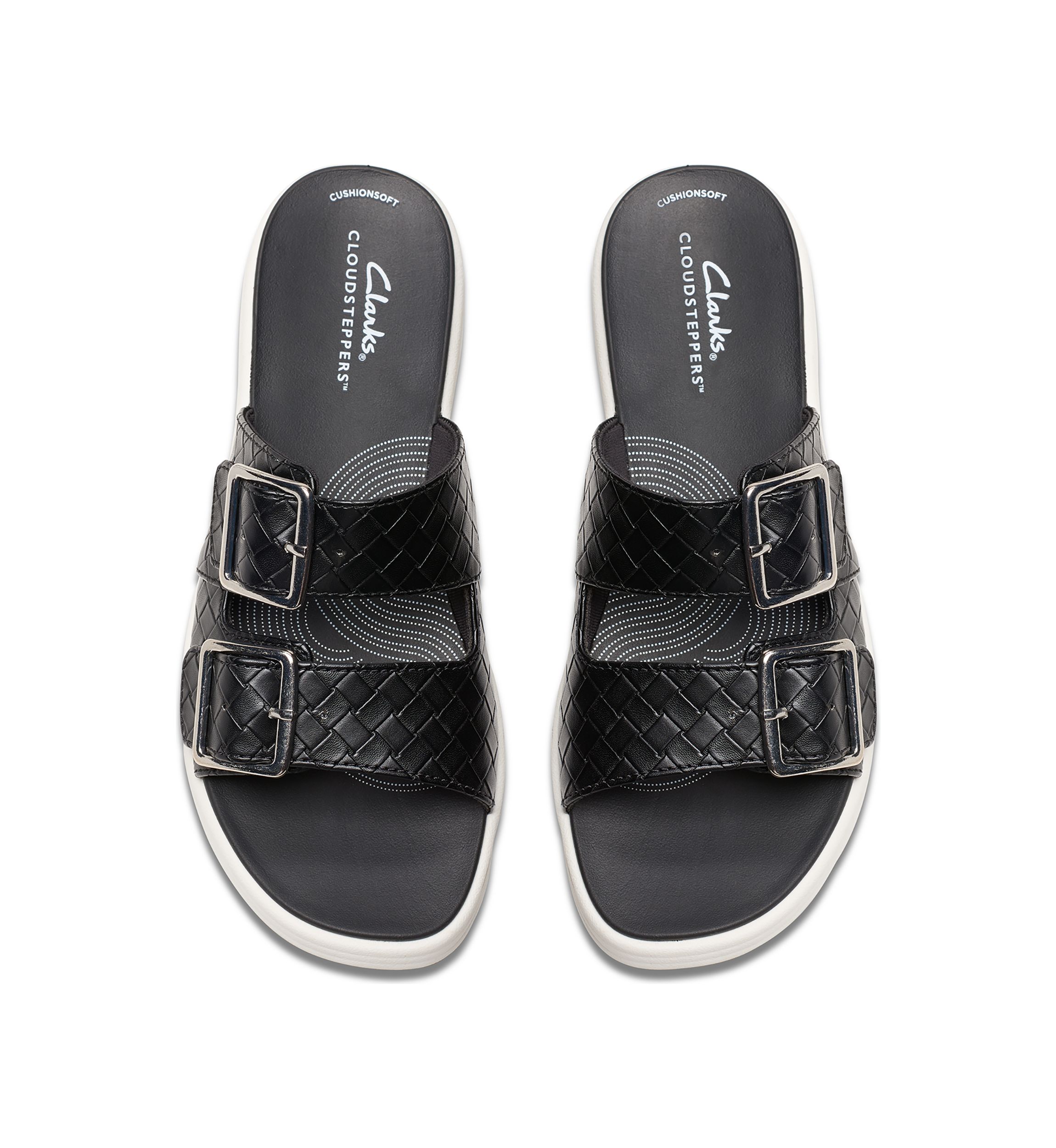 Drift Bckle  Wedge Sandals