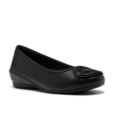 Clarks Women's Cathrynn Luna, Black, 11M