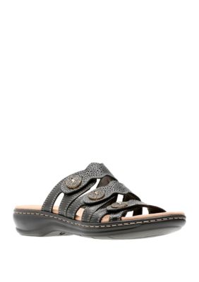 Clarks leisa grace slide sandals on sale