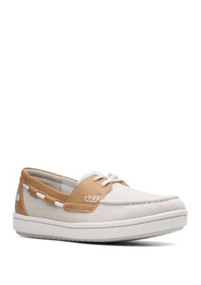 Clarks Step Glow Lite Boat Shoes belk