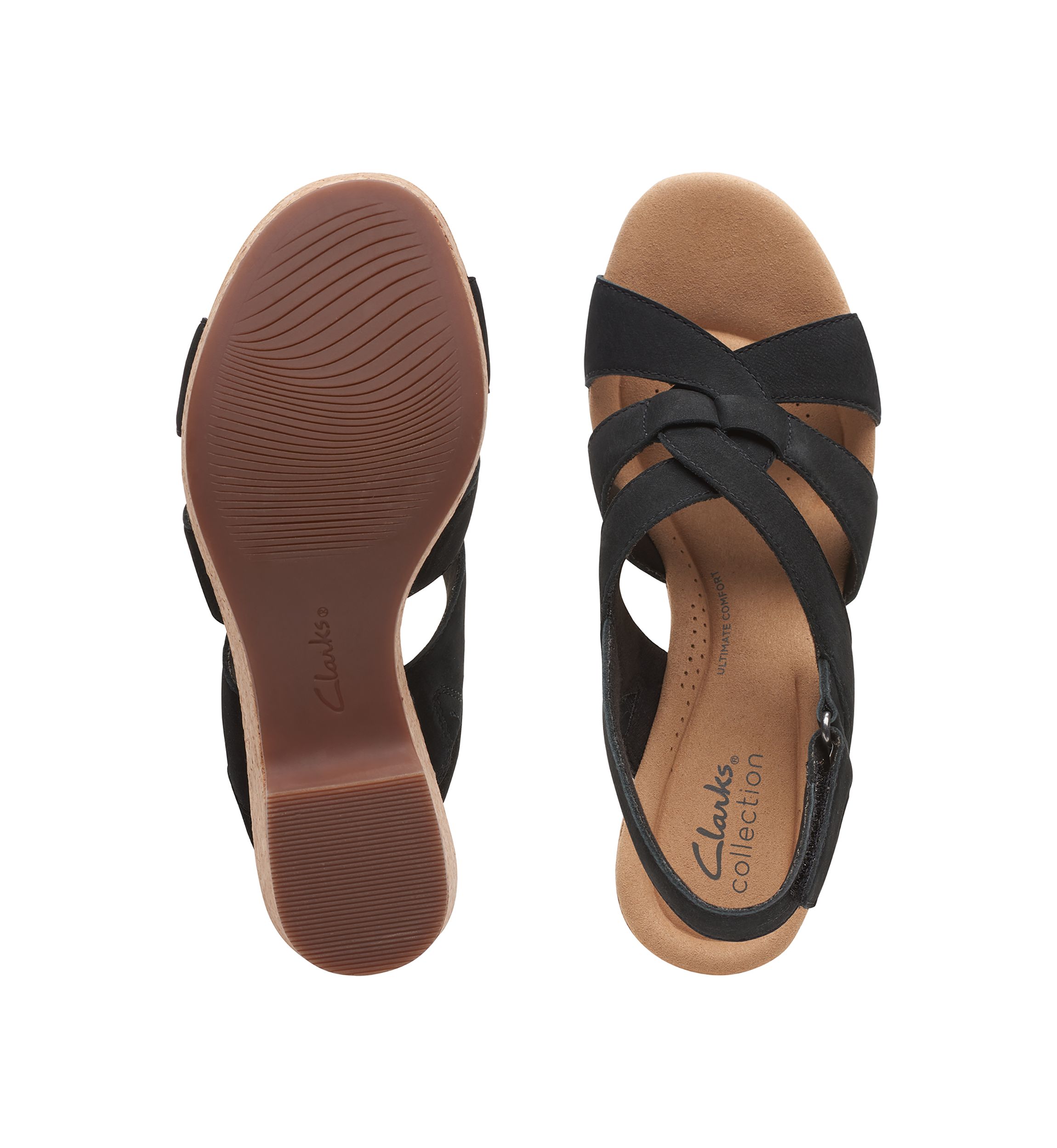 Giselle Beach Sand Nubuck Wedge Sandals