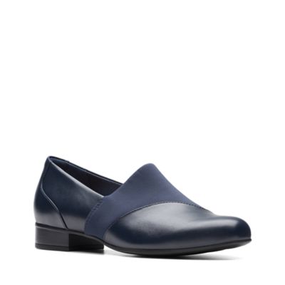 Clarks Juliet Gem, Navy Blue, 8M