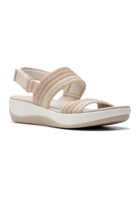 Clarks Women's Arla Stroll Sandals, Beige, 6M