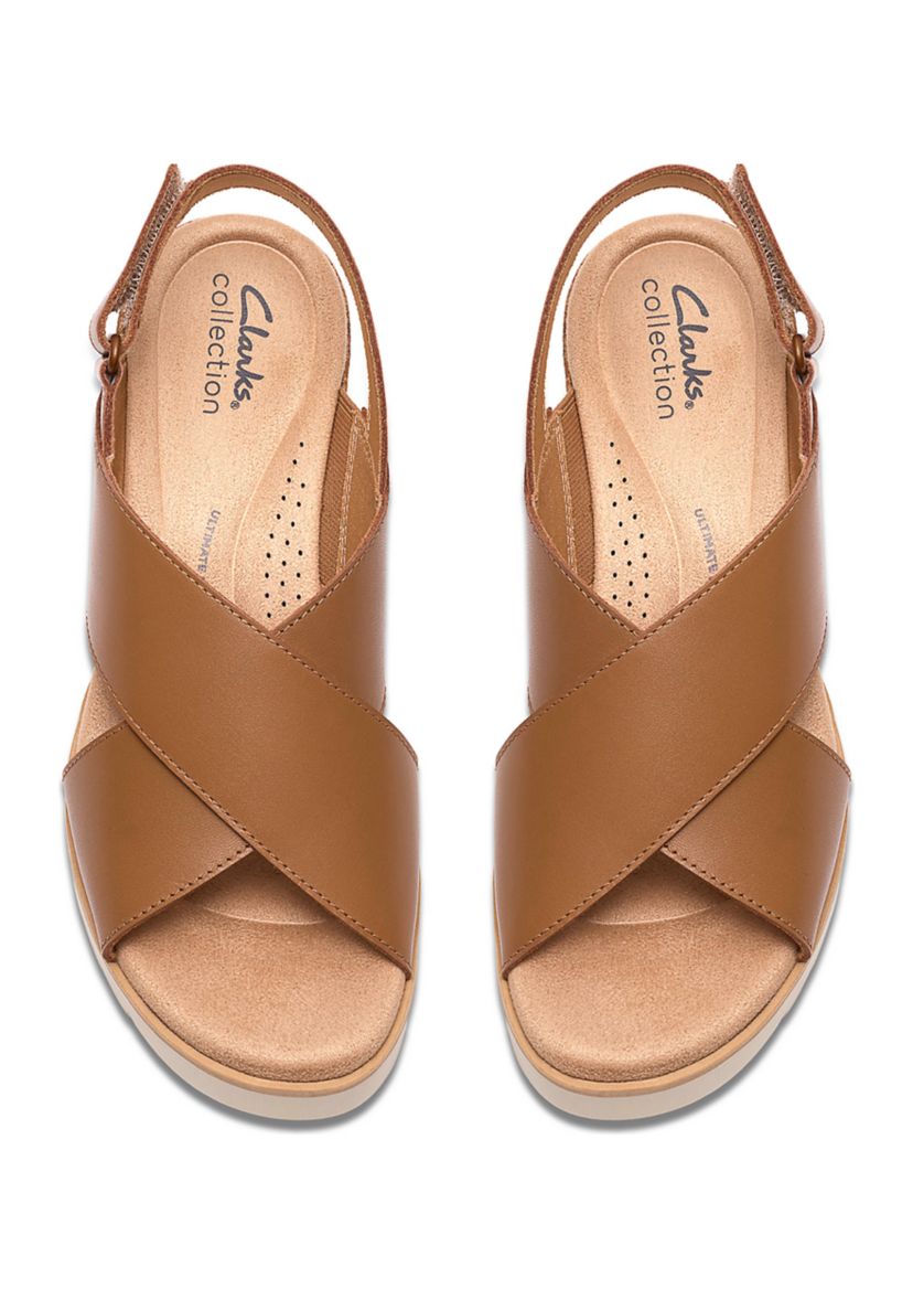 Clarks Diaz Cross Band Sandals | Belk