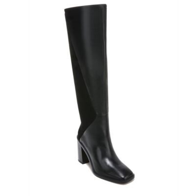 Franco Sarto Women's Stevietall Knee High Boot, Black, 8.5M -  0768363828388