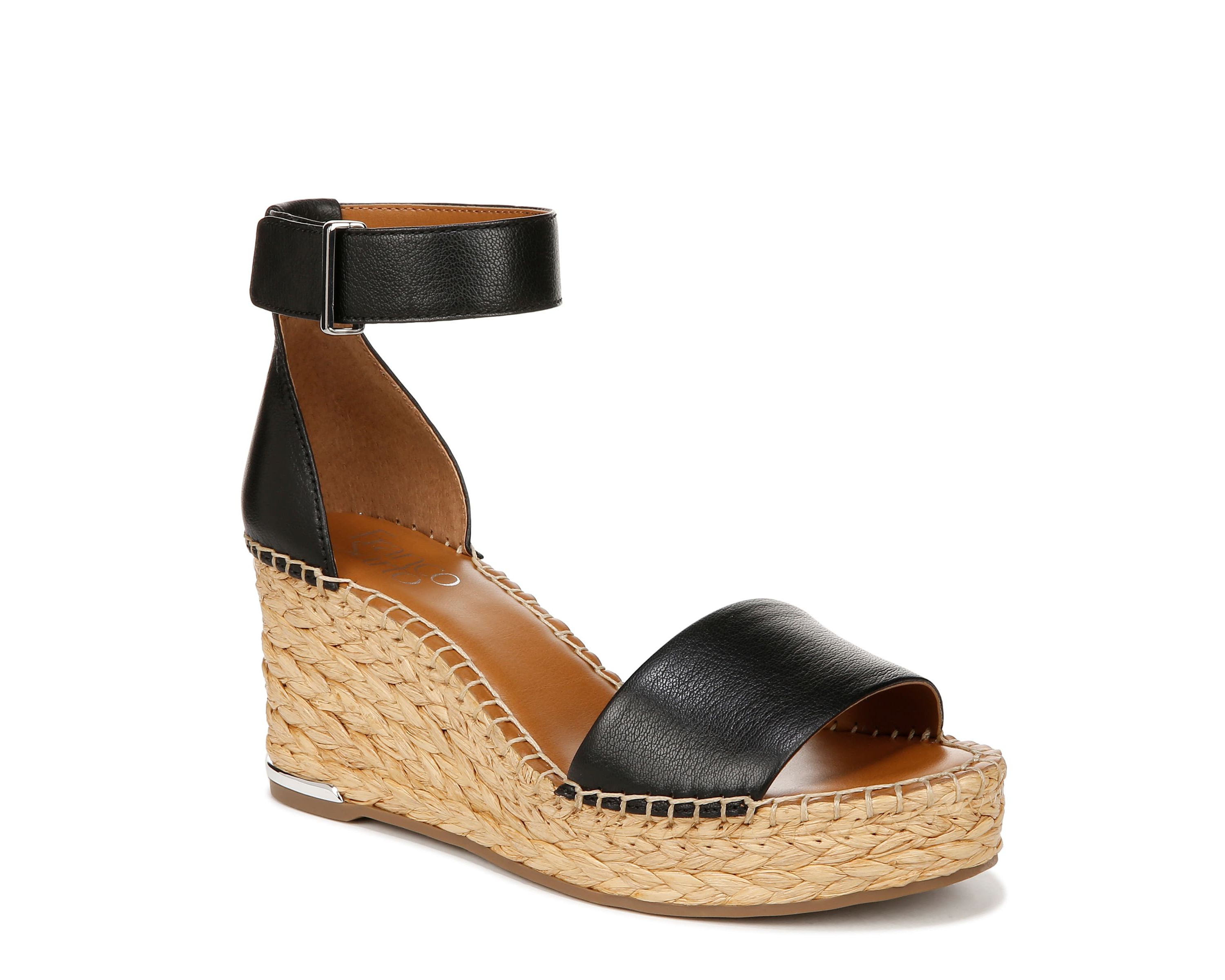 Clemens Raffia Espadrille Wedge Sandal