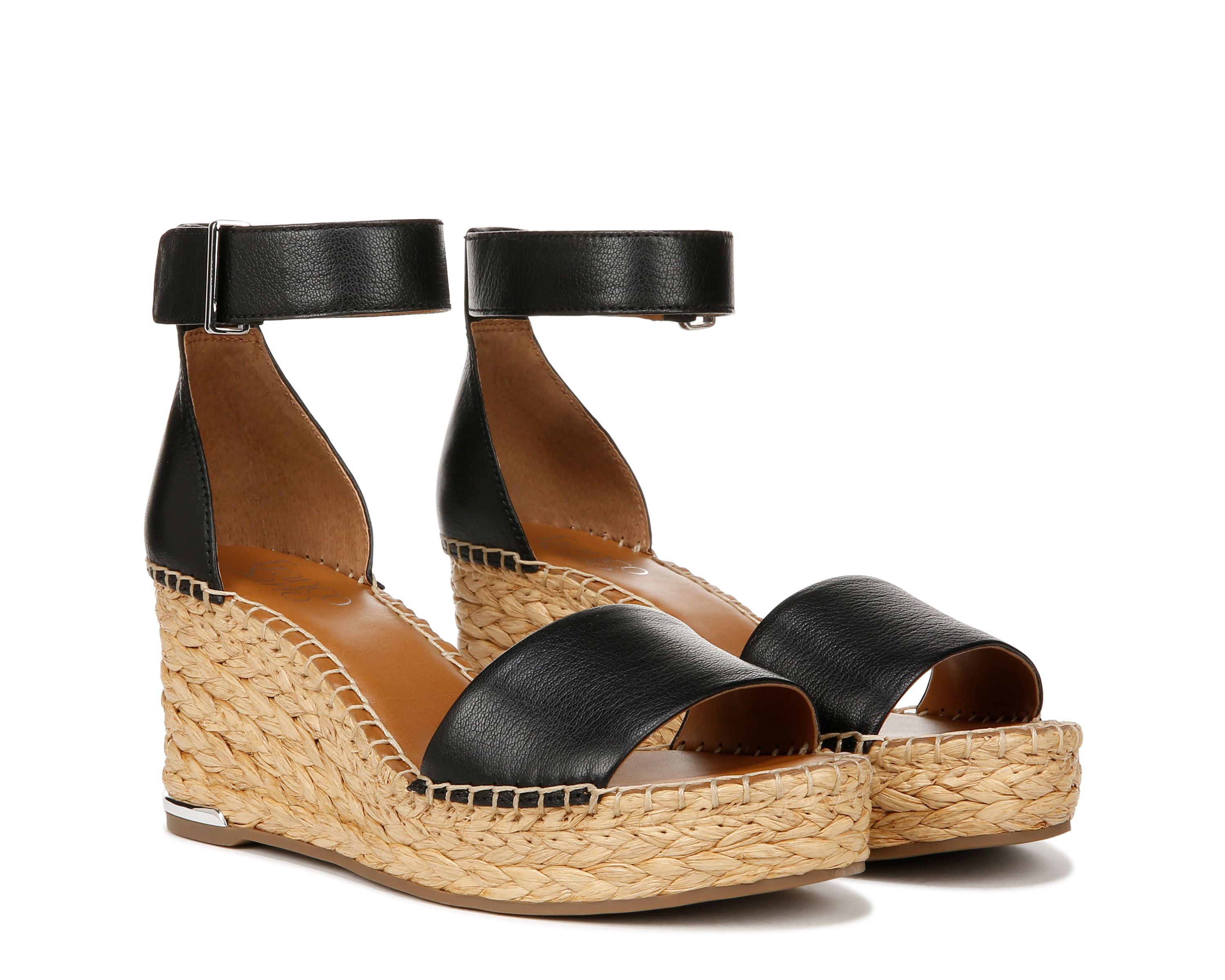 Clemens Raffia Espadrille Wedge Sandal
