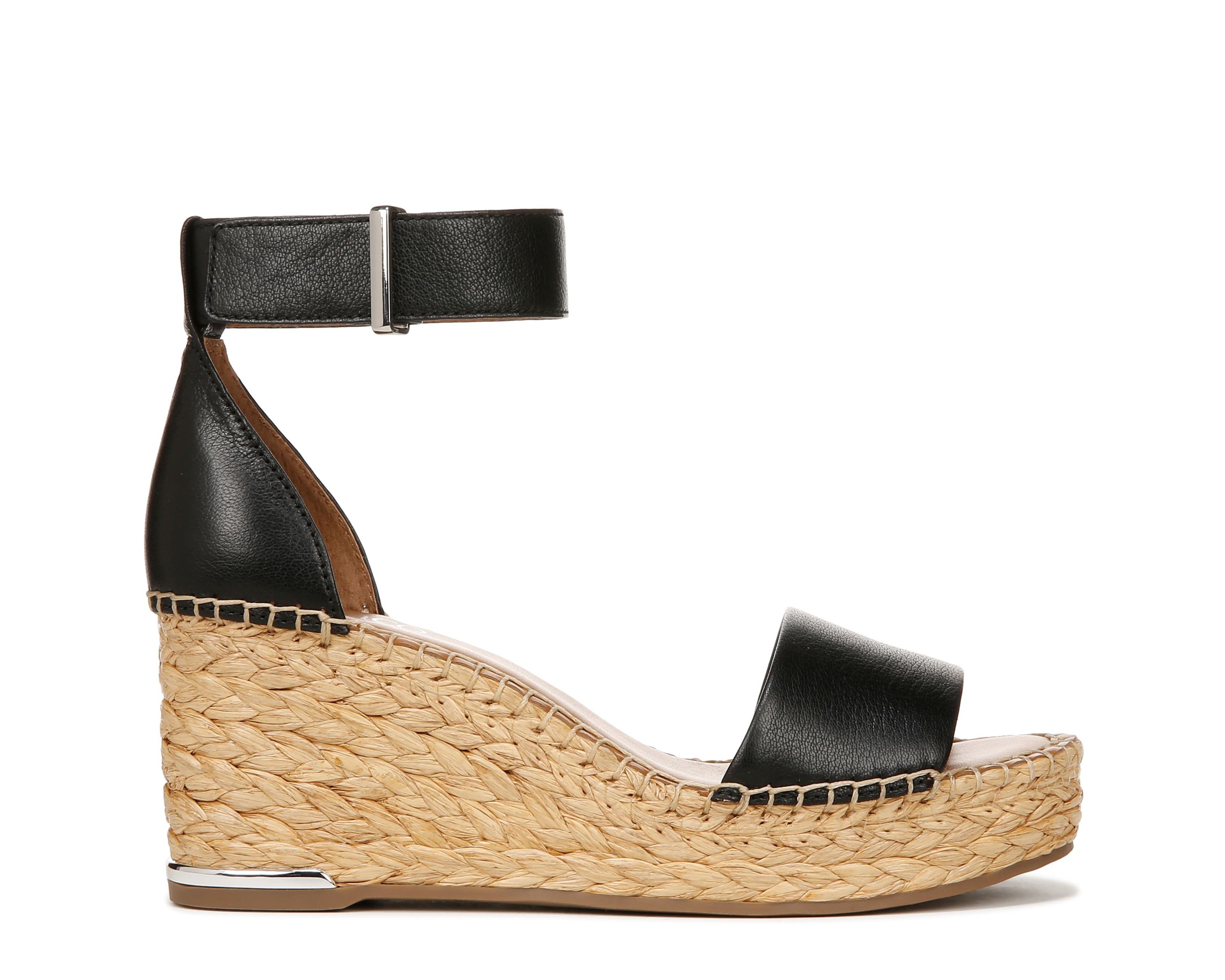 Clemens Raffia Espadrille Wedge Sandal