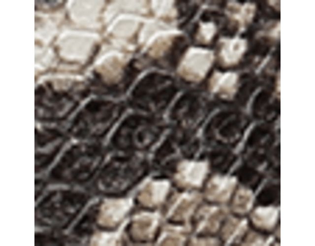 Roccia Snake Print Leather