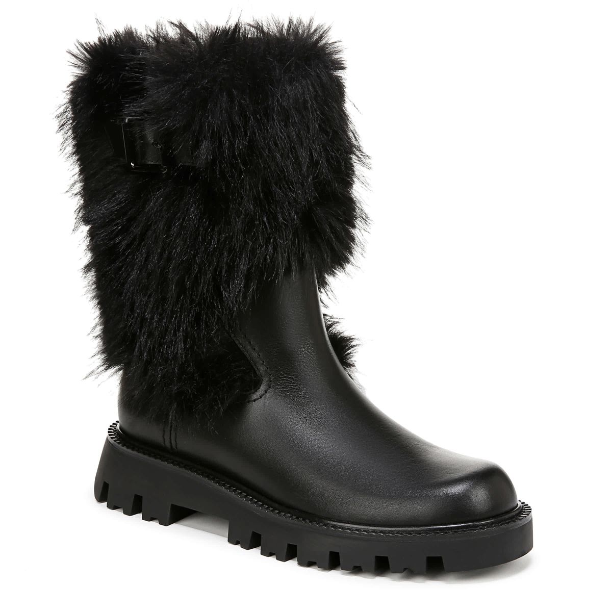 Franco Brina Mid Calf Lug Bottom Boot
