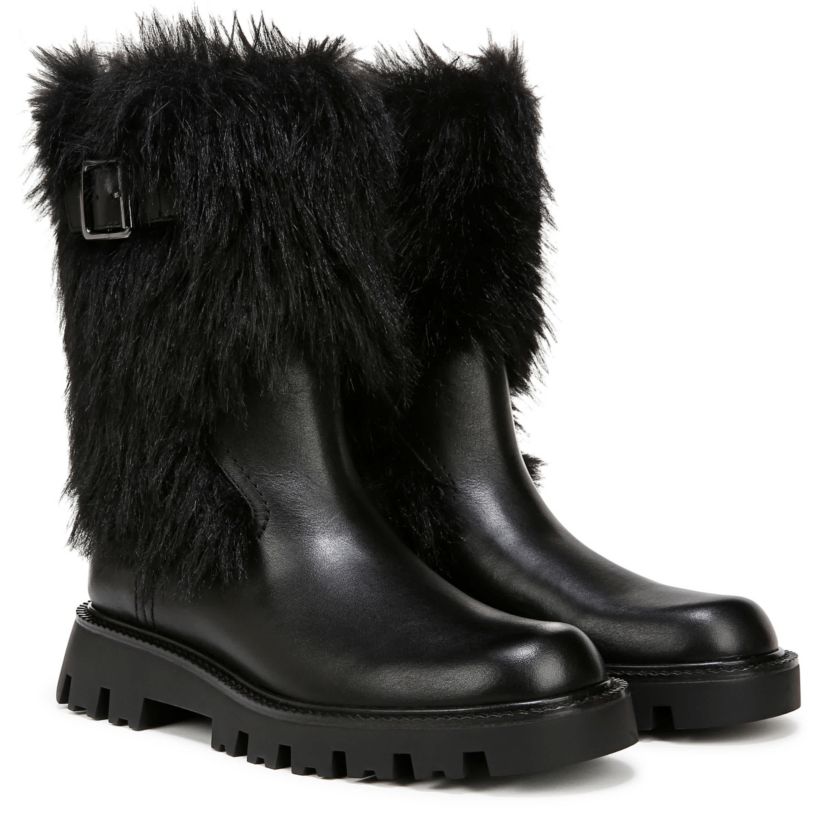 Franco Brina Mid Calf Lug Bottom Boot
