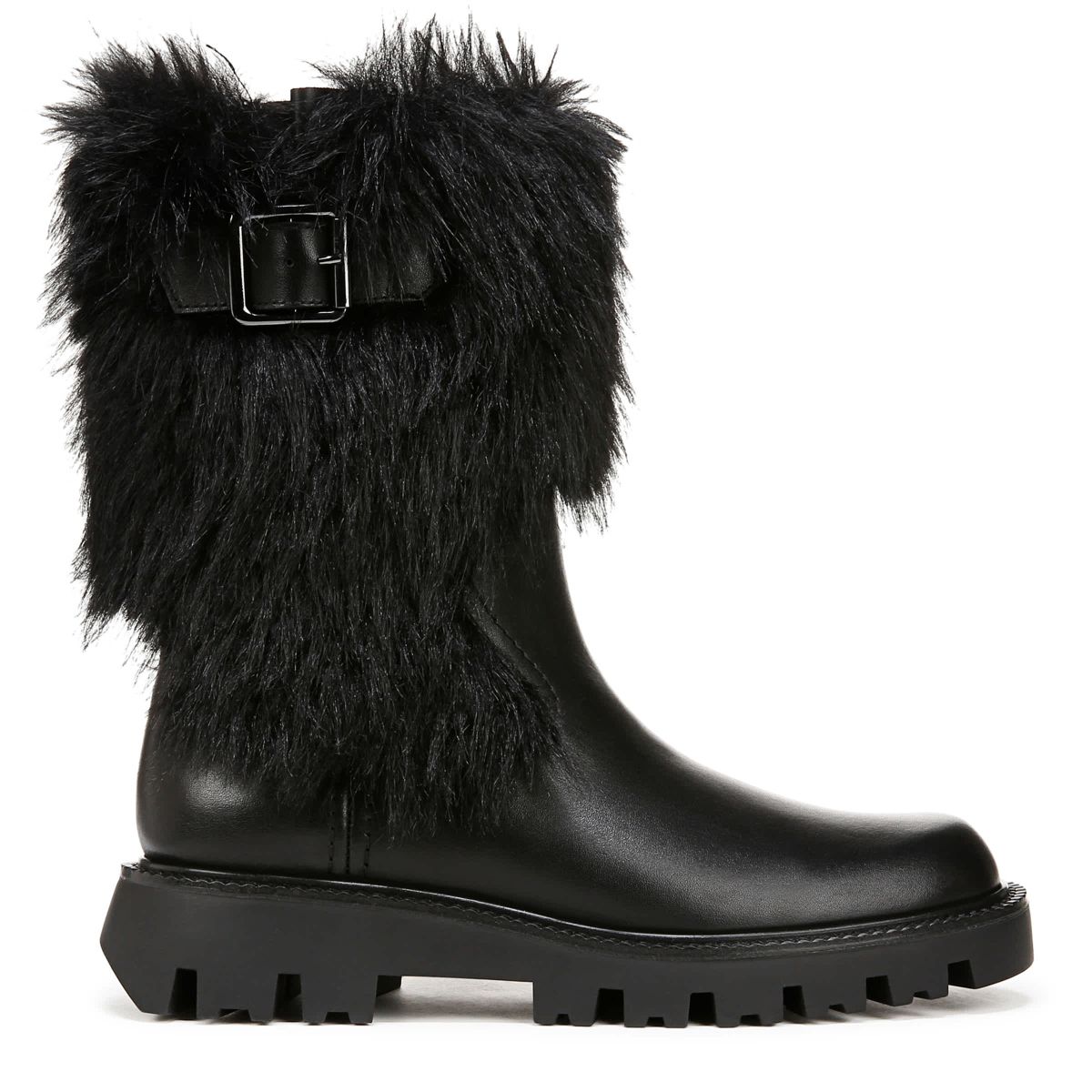 Franco Brina Mid Calf Lug Bottom Boot