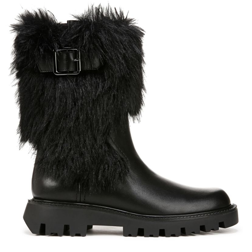 Franco Brina Mid Calf Lug Bottom Boot