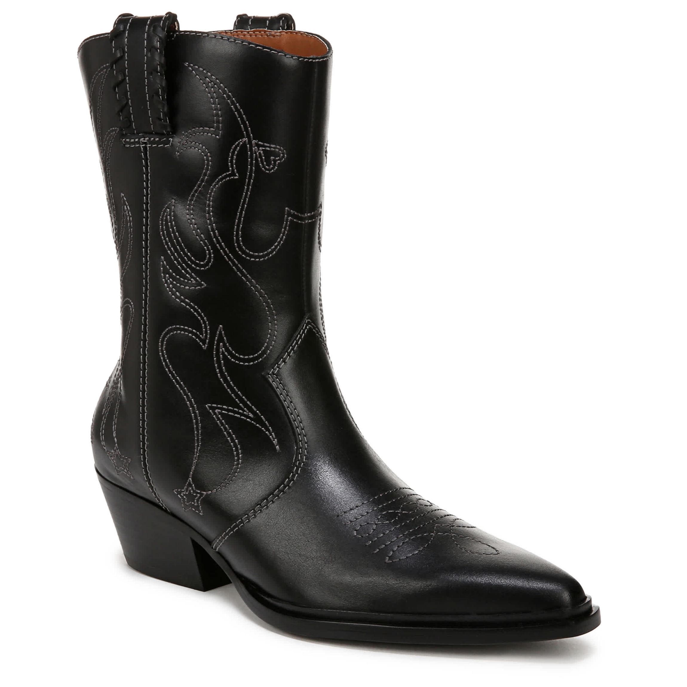 Franco Bianca Western Boot