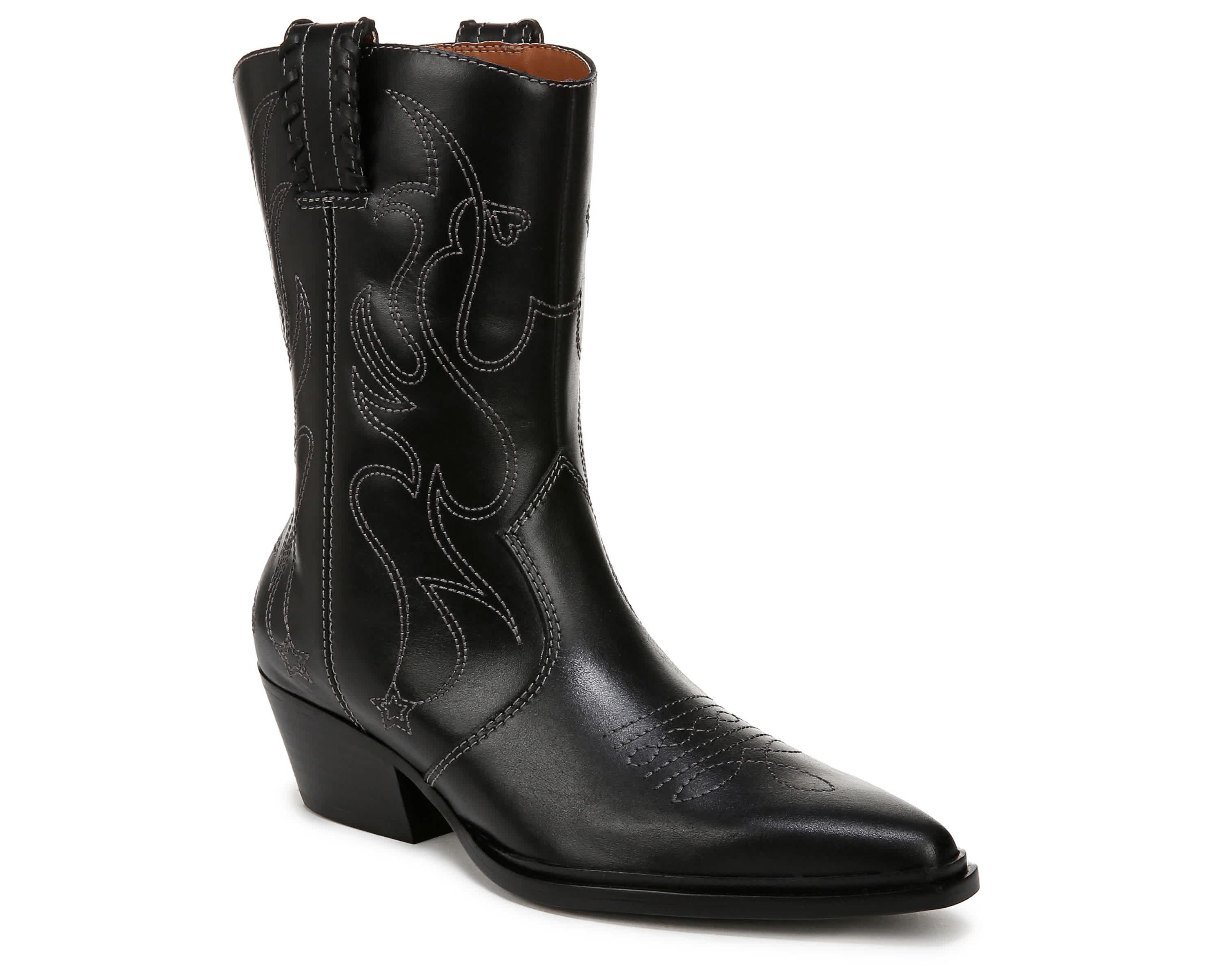 Franco Bianca Western Boot