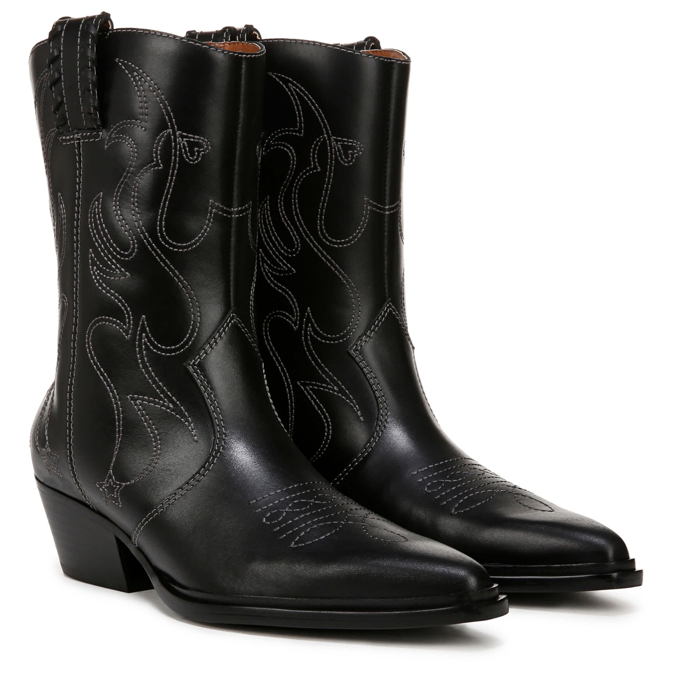Franco Bianca Western Boot